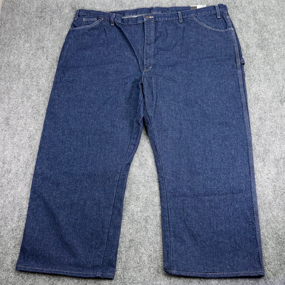 Dickies Jeans Men's 52 UL (Fits 52x27) Blue Carpenter Utility LU200RNB NWT